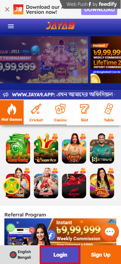 Experience the Thrills of Jaya 9 Casino 25